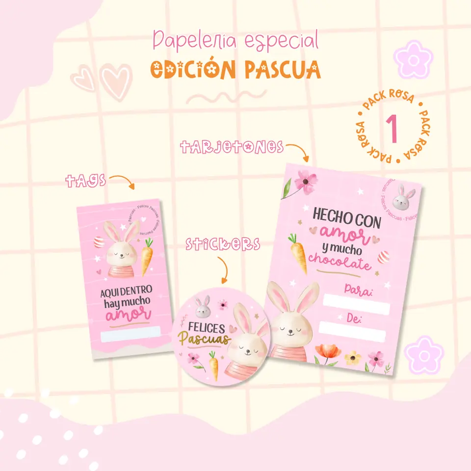 PAPELERÍA EDICIÓN PASCUA