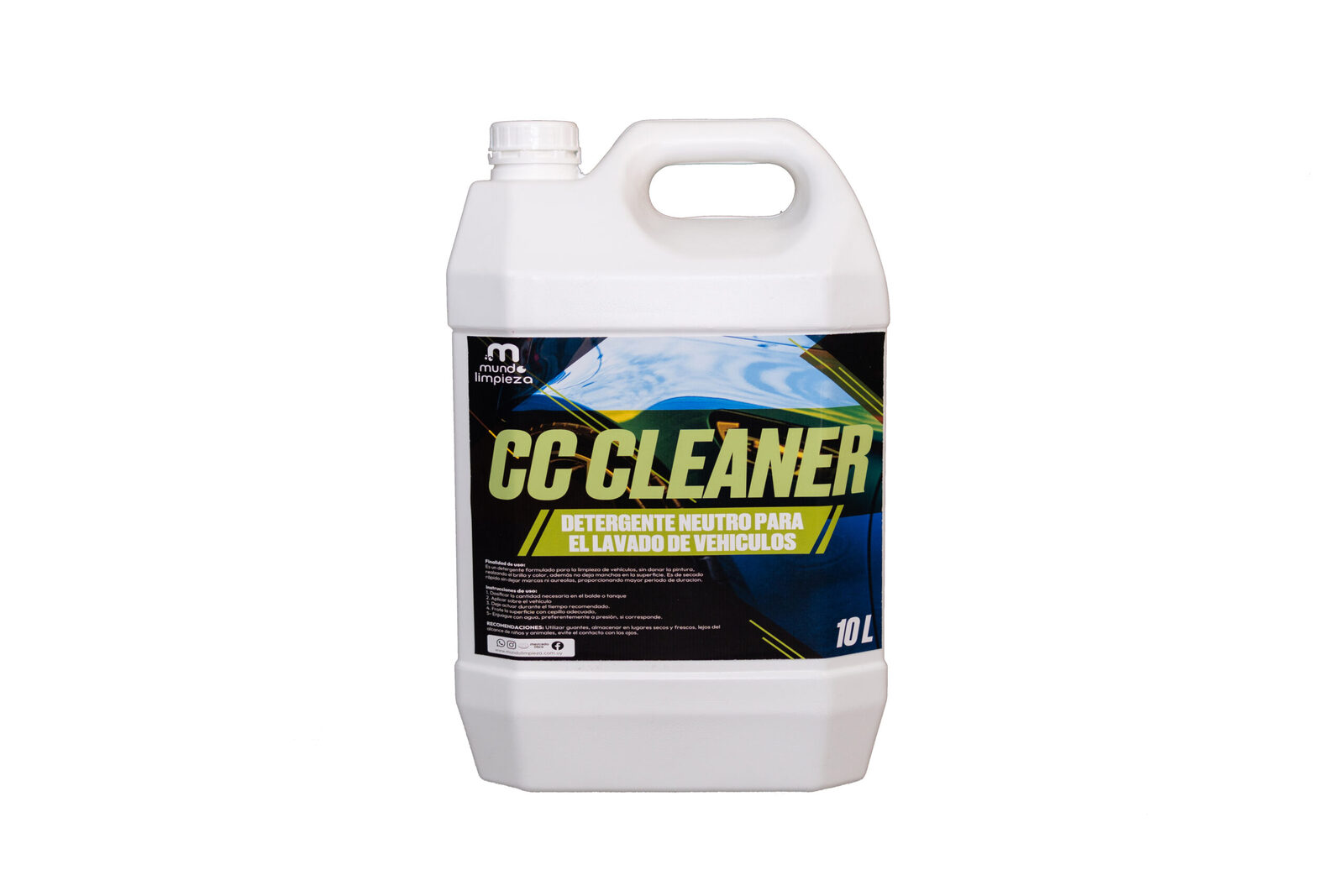 CC CLEANER Shampoo para el lavado de vehículos ( 5 lts y 10 lts)