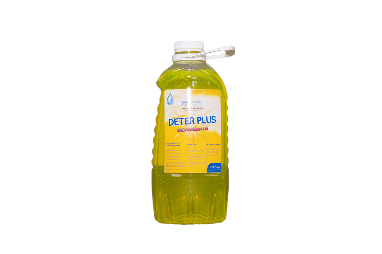 DETER PLUS Detergente para cocinas y limpieza general (3 lts y 5 lts)