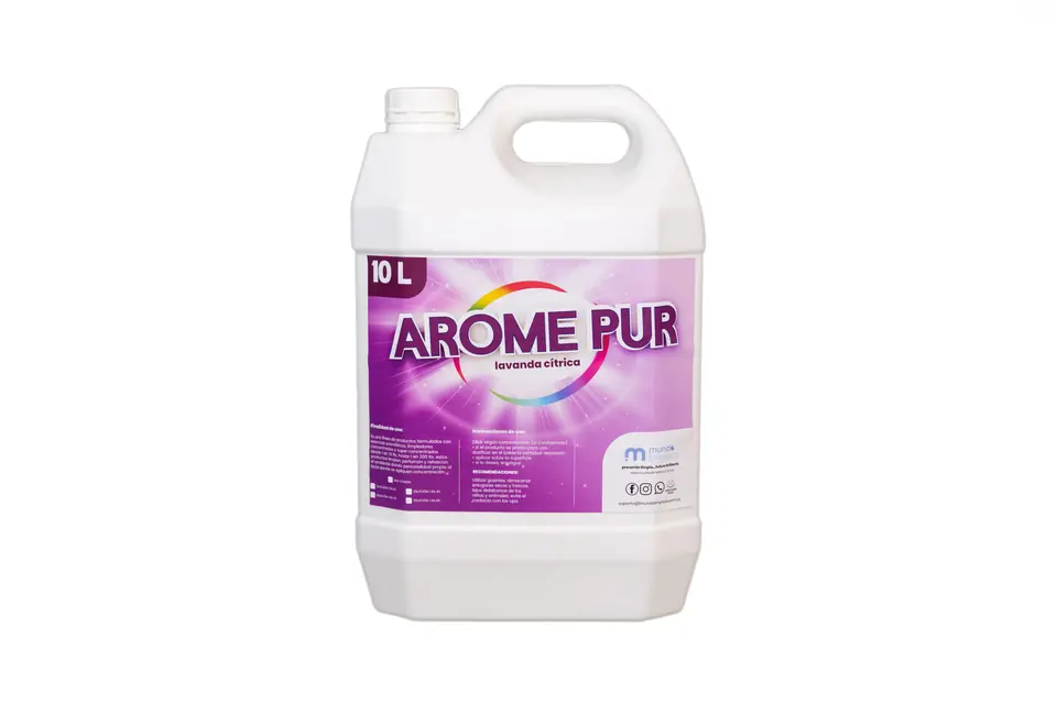 AROME PUR LAVANDA CÍTRICA limpiador aromatizador concentrado 1 en 10 (5 lts y 10 lts)