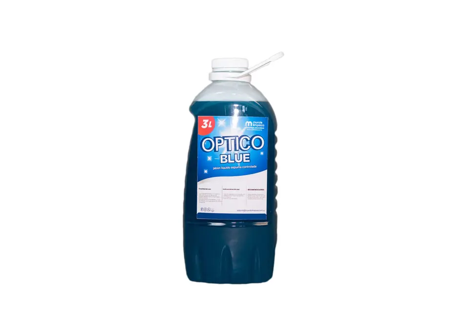 OPTICO BLUE Jabón liquido para todo tipo de prendas (3 lts y 5 lts)