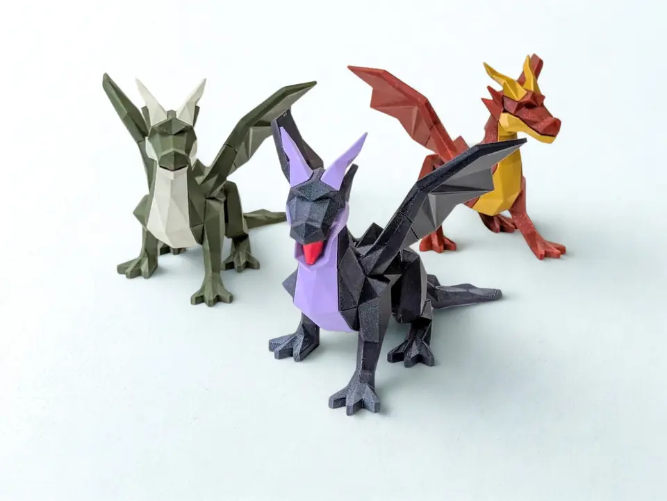 Puzzle 3D Dragon - Tamaño grande