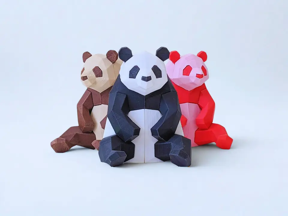 Puzzle 3D Panda — Tamaño Pequeño