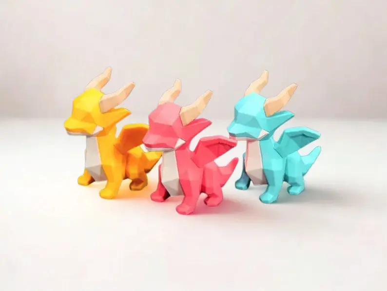 Puzzle 3D Dragoncito Mini