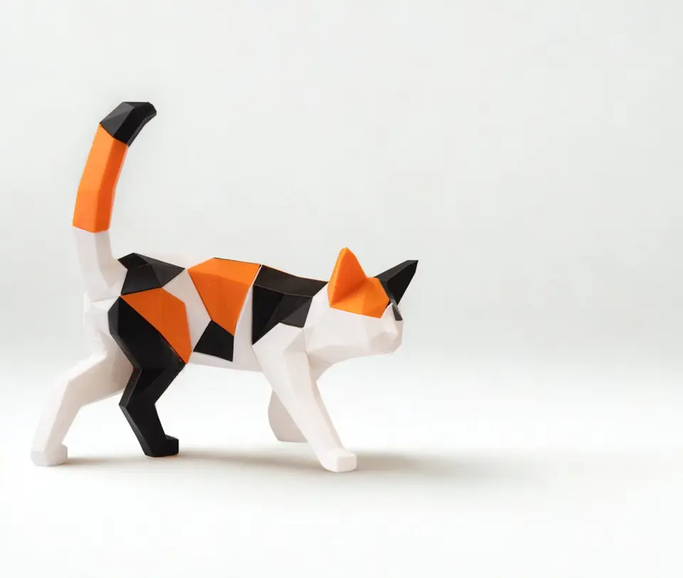 Gato Puzzle 3D Magnético – Tamaño Grande