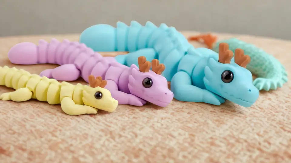 Dragon oriental flexible