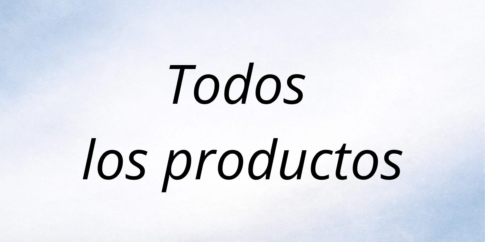 Todos los productos