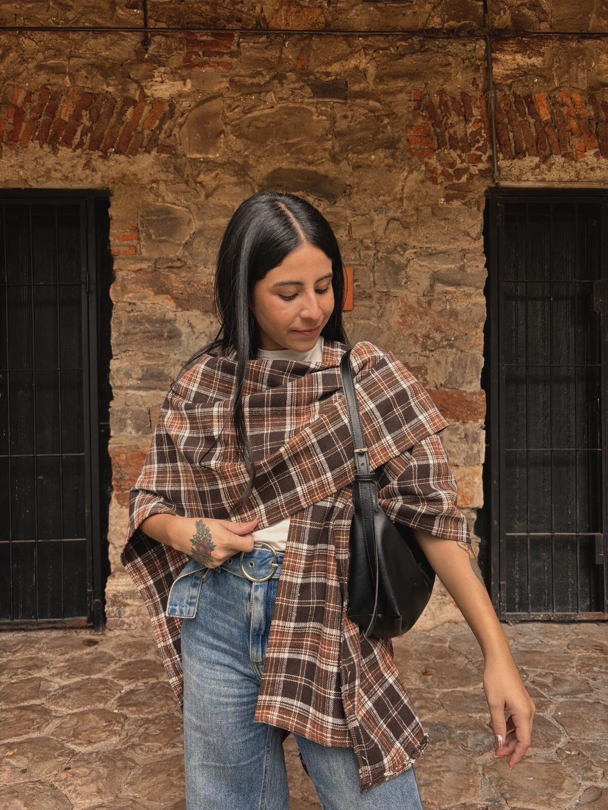 Ruana Campo Sur - Chocolate