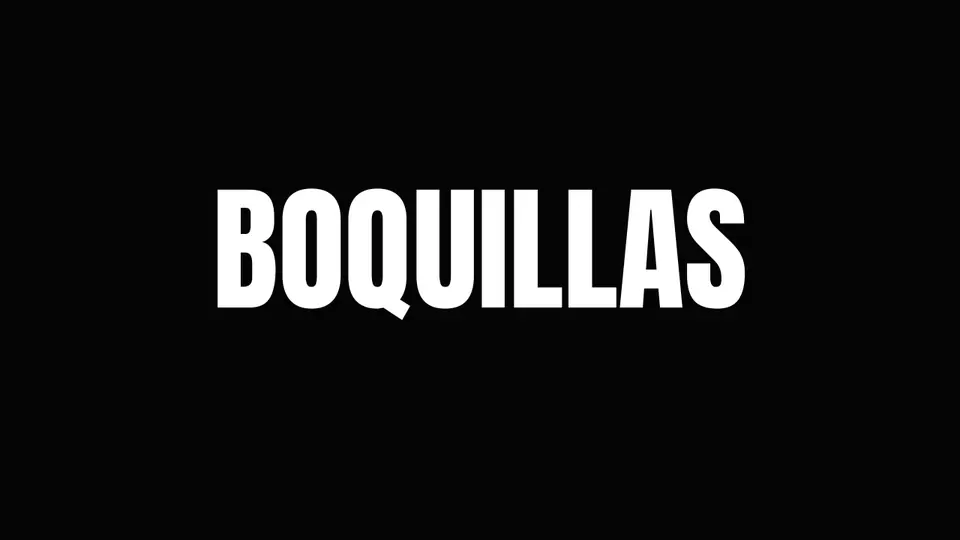 BOQUILLAS DISPONIBLES