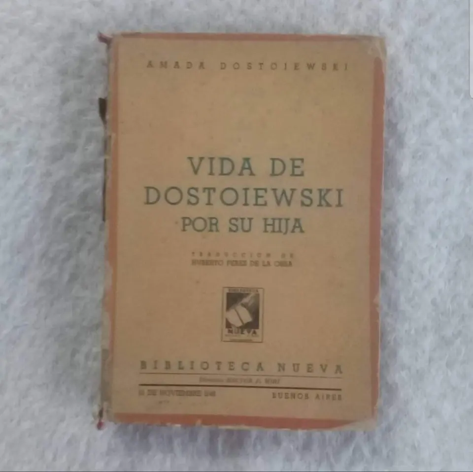 Vida de Dostoievski por su hija. Amada Dostoievski
