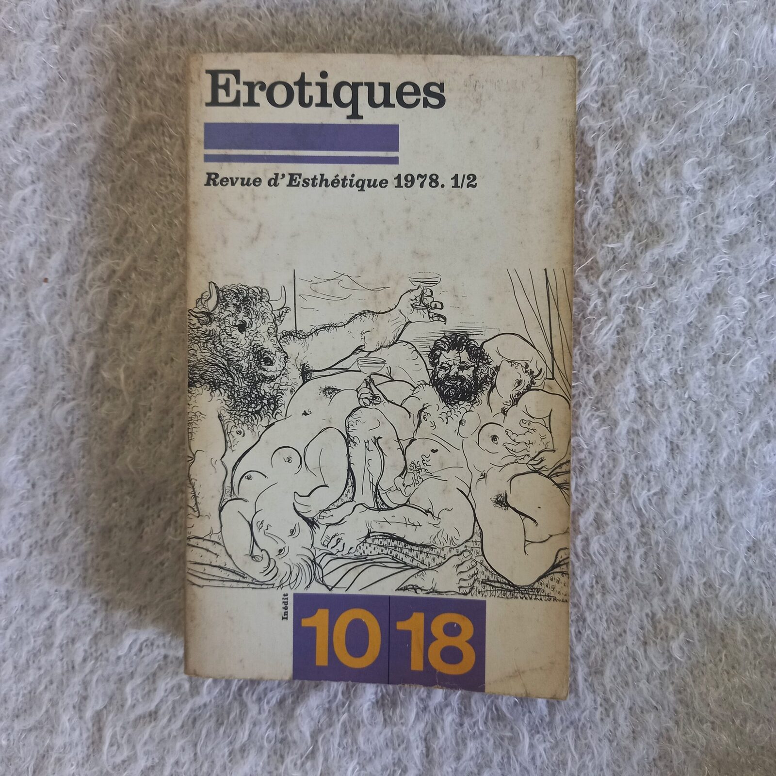 Erotiques Revue d'esthétique 1978 1/2
