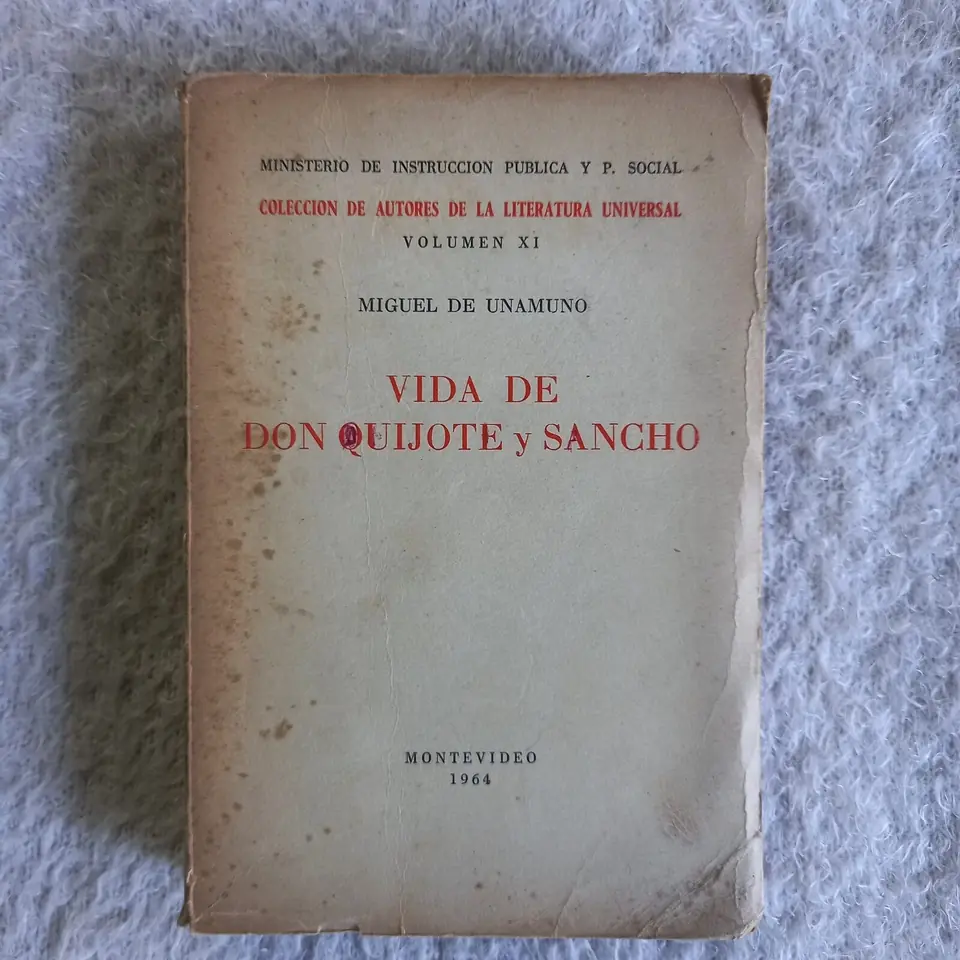 Vida de Don Quijote y Sancho. Miguel de Unamuno