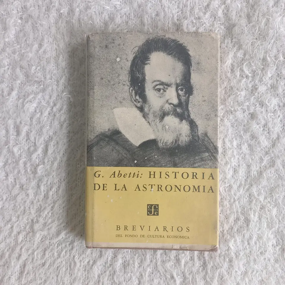 Historia de la astronomía. G. Abetti