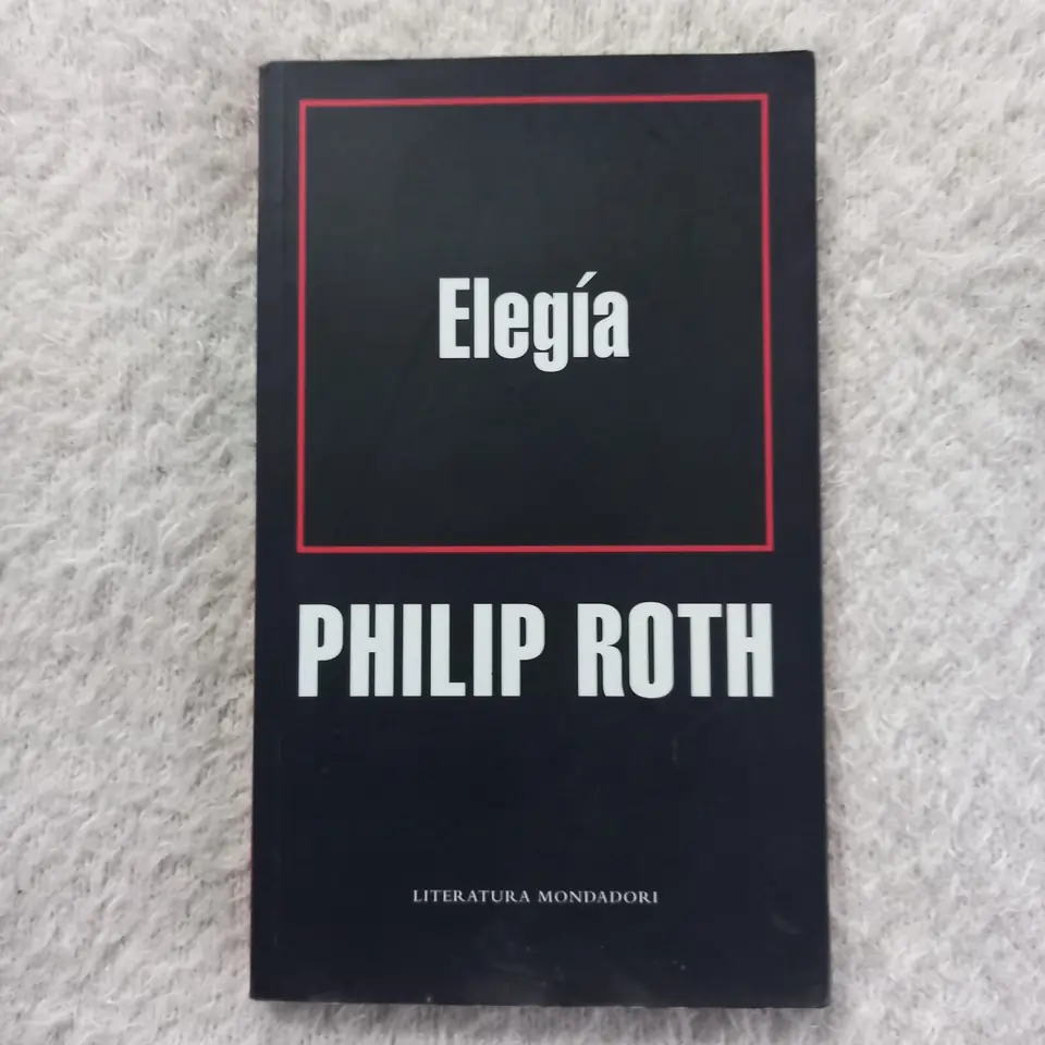 Elegía. Philip Roth