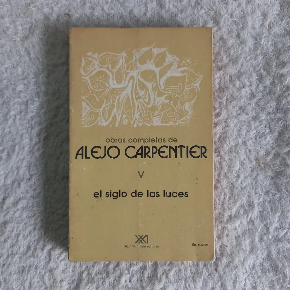 El siglo de las luces. Alejo Carpentier