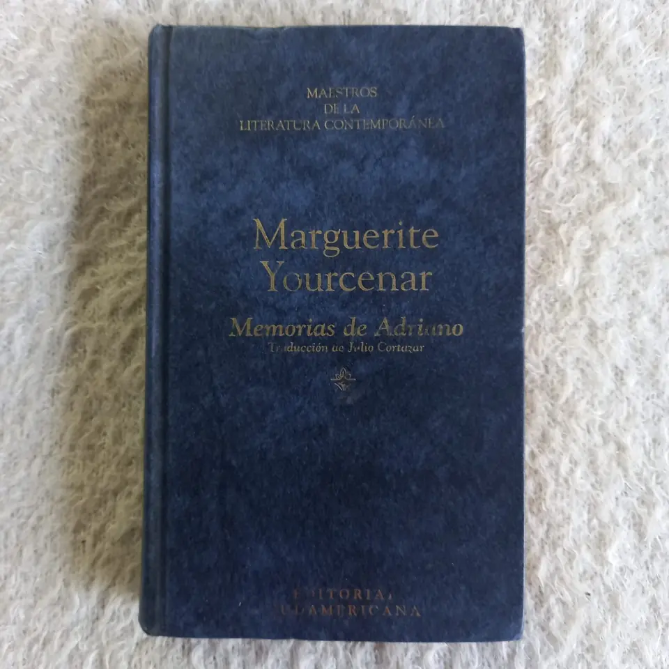 Memorias de Adriano.  Marguerite Yourcenar