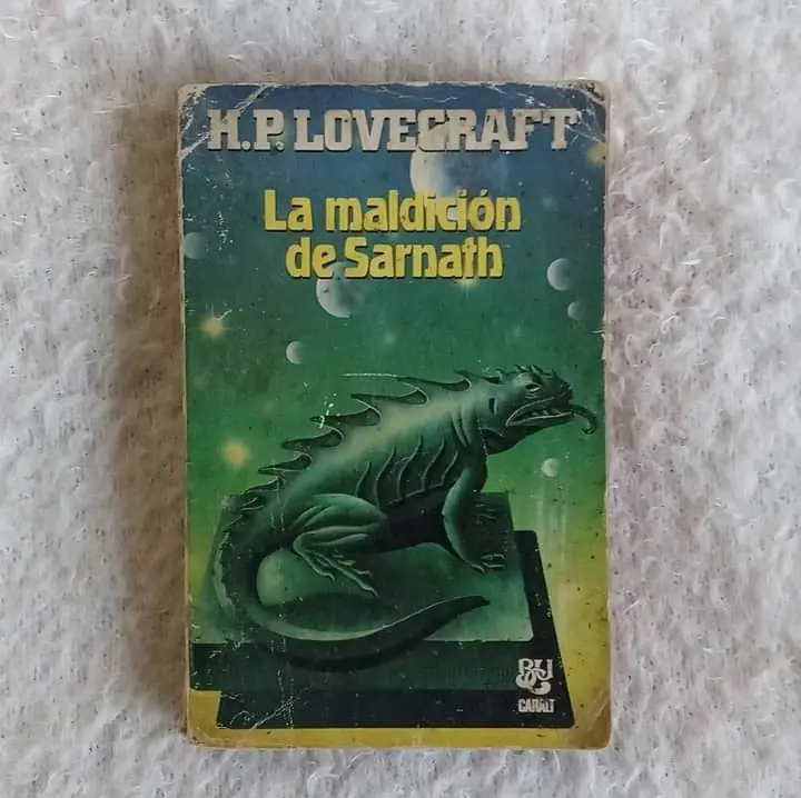 La maldición de Sarnath. H. P. Lovecraft