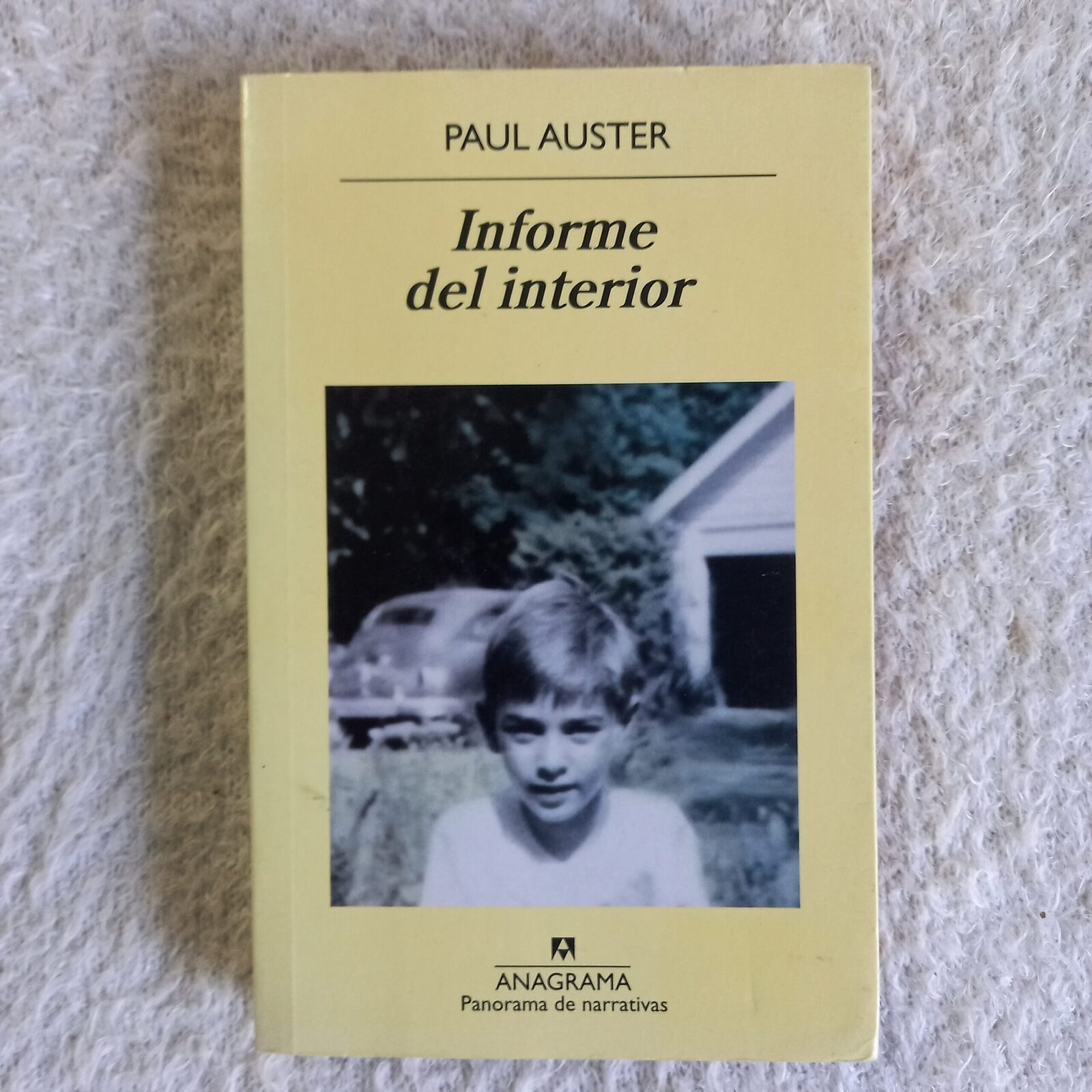 Informe del interior. Paul Auster