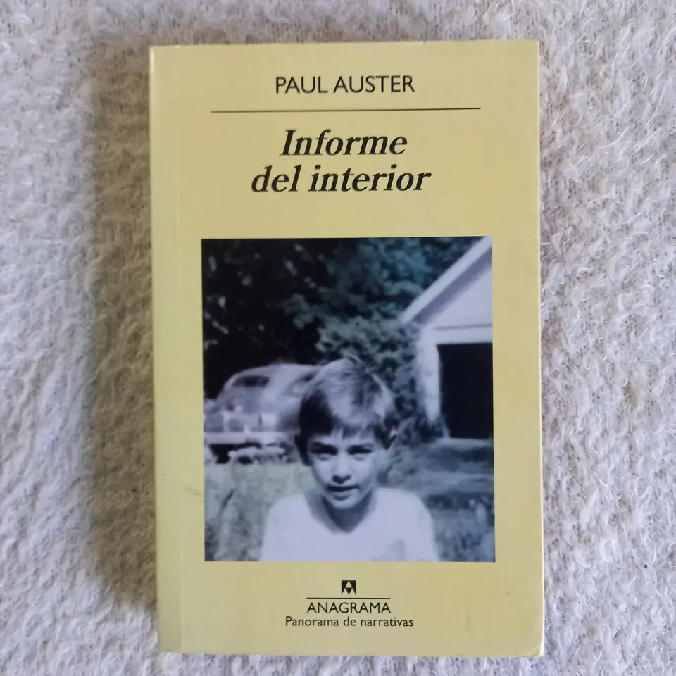 Informe del interior. Paul Auster