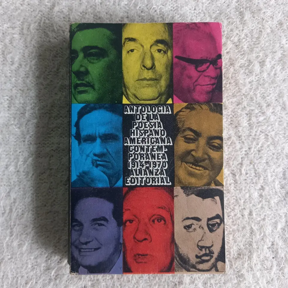 Antología de la poesía hispanoamericana contemporánea 1914 - 1970. Selección y prólogo de José Olivio Jiménez