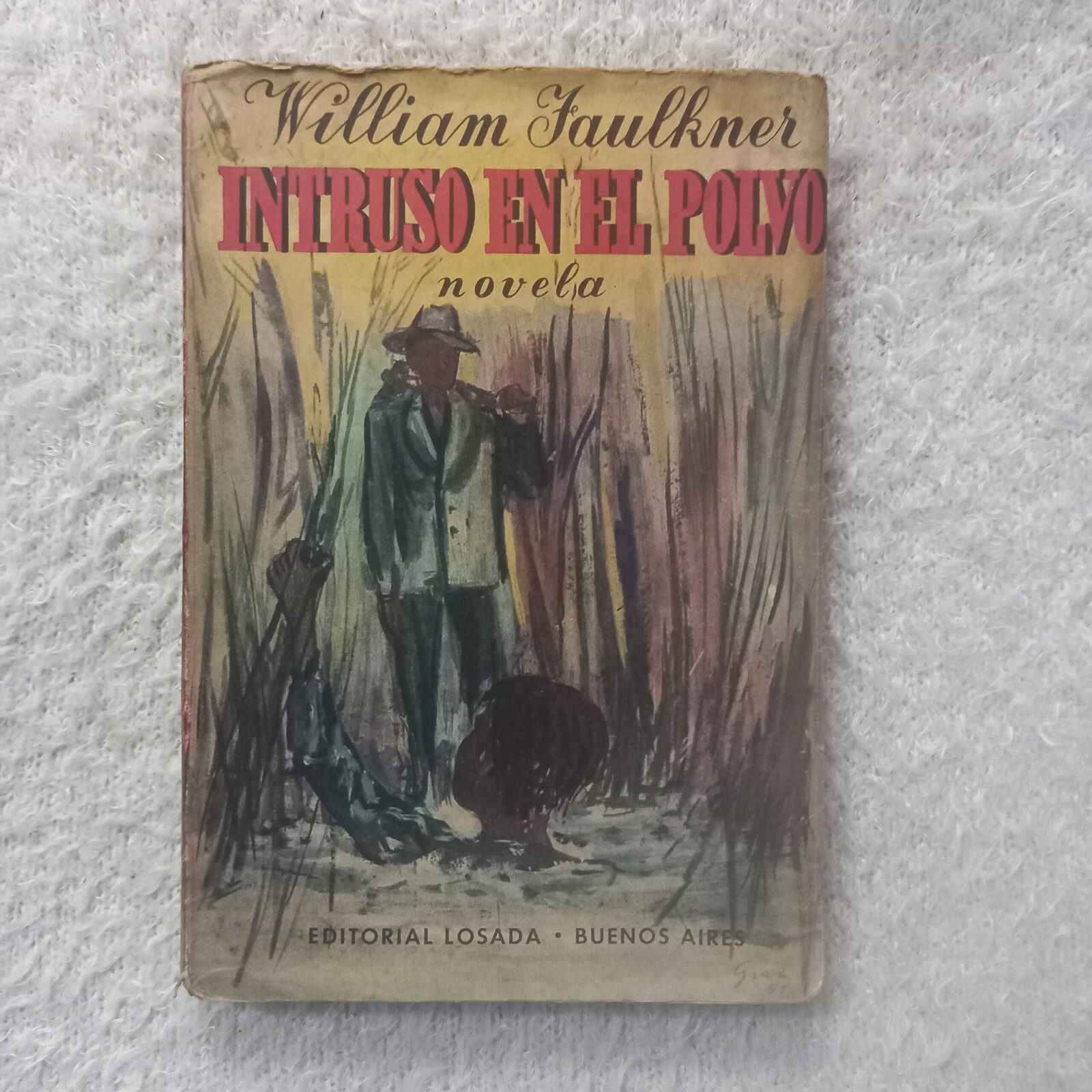 Intruso en el polvo. William Faulkner
