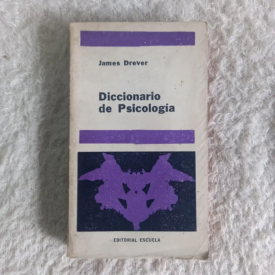 Diccionario de Psicología. James Drever