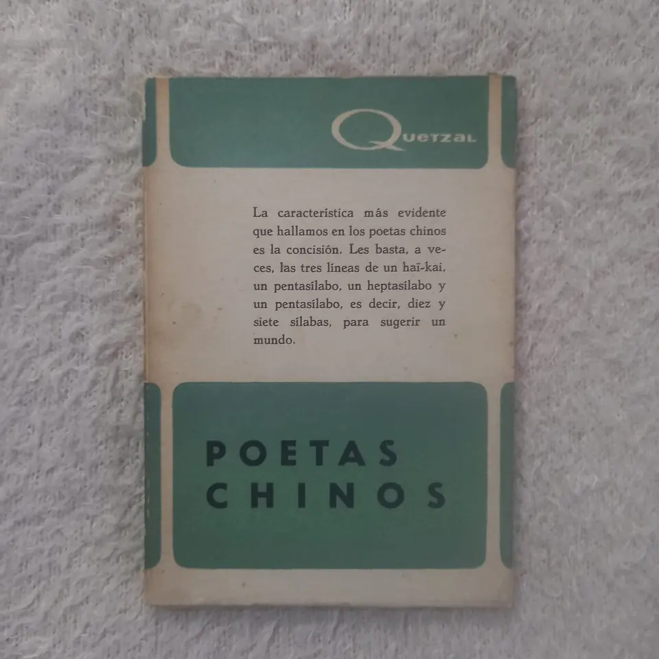 Poetas Chinos.