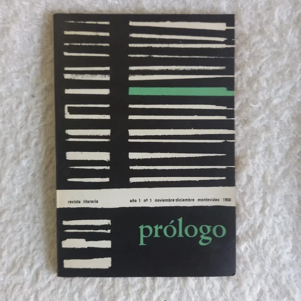 Prólogo. Revista Literaria. Año 1, Nro 1. 1968