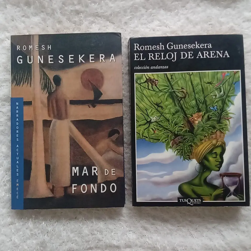 Romesh Gunesekera. Mar de fondo. El reloj de arena.