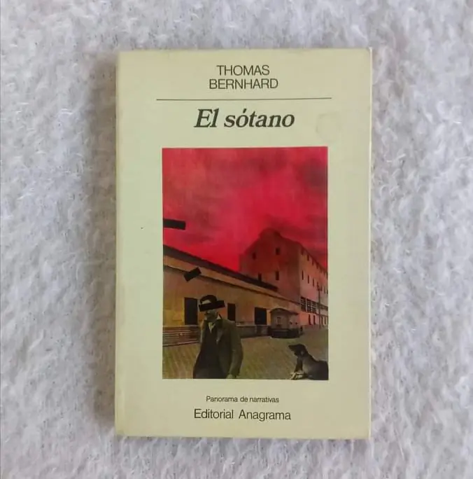 El sótano. Thomas Bernhard. Ed Anagrama
