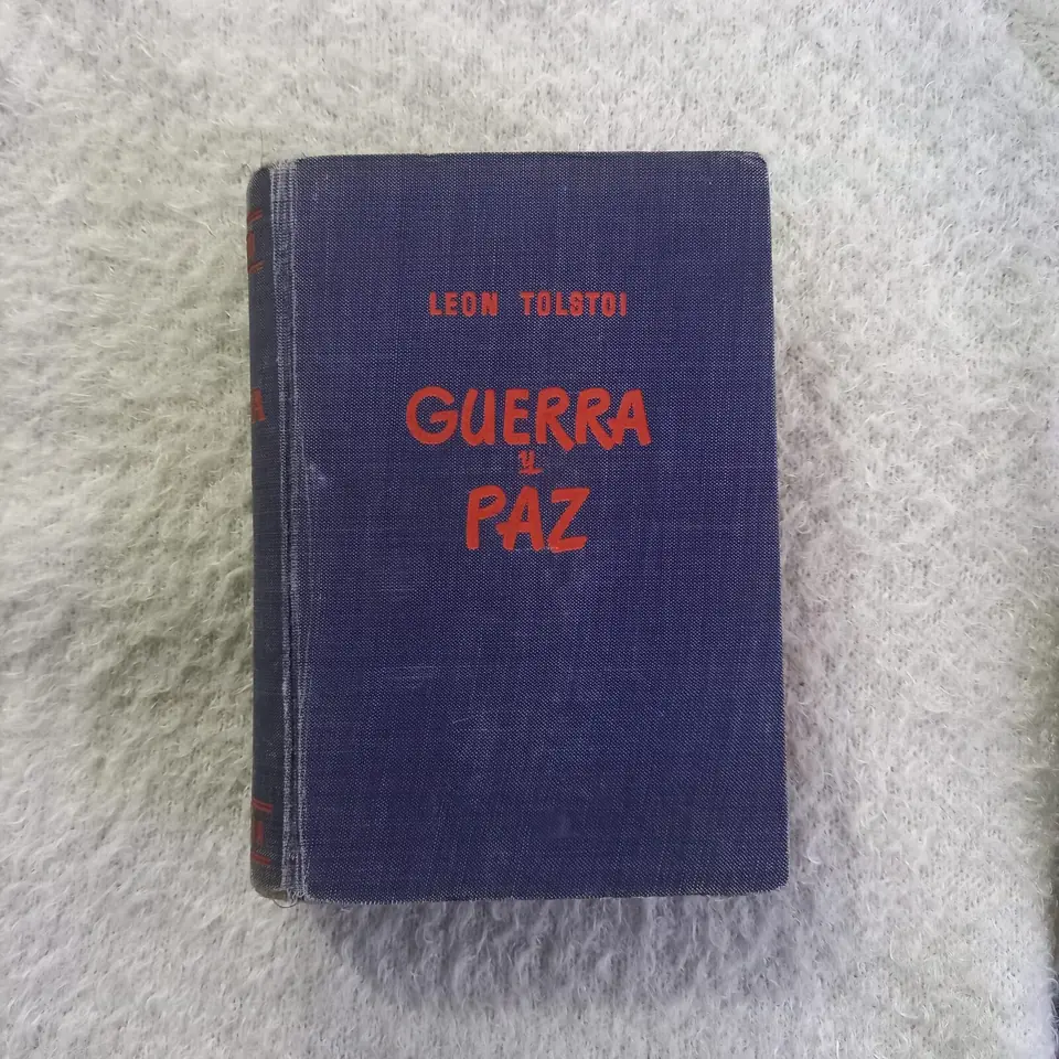 Guerra y paz.  León Tolstoi