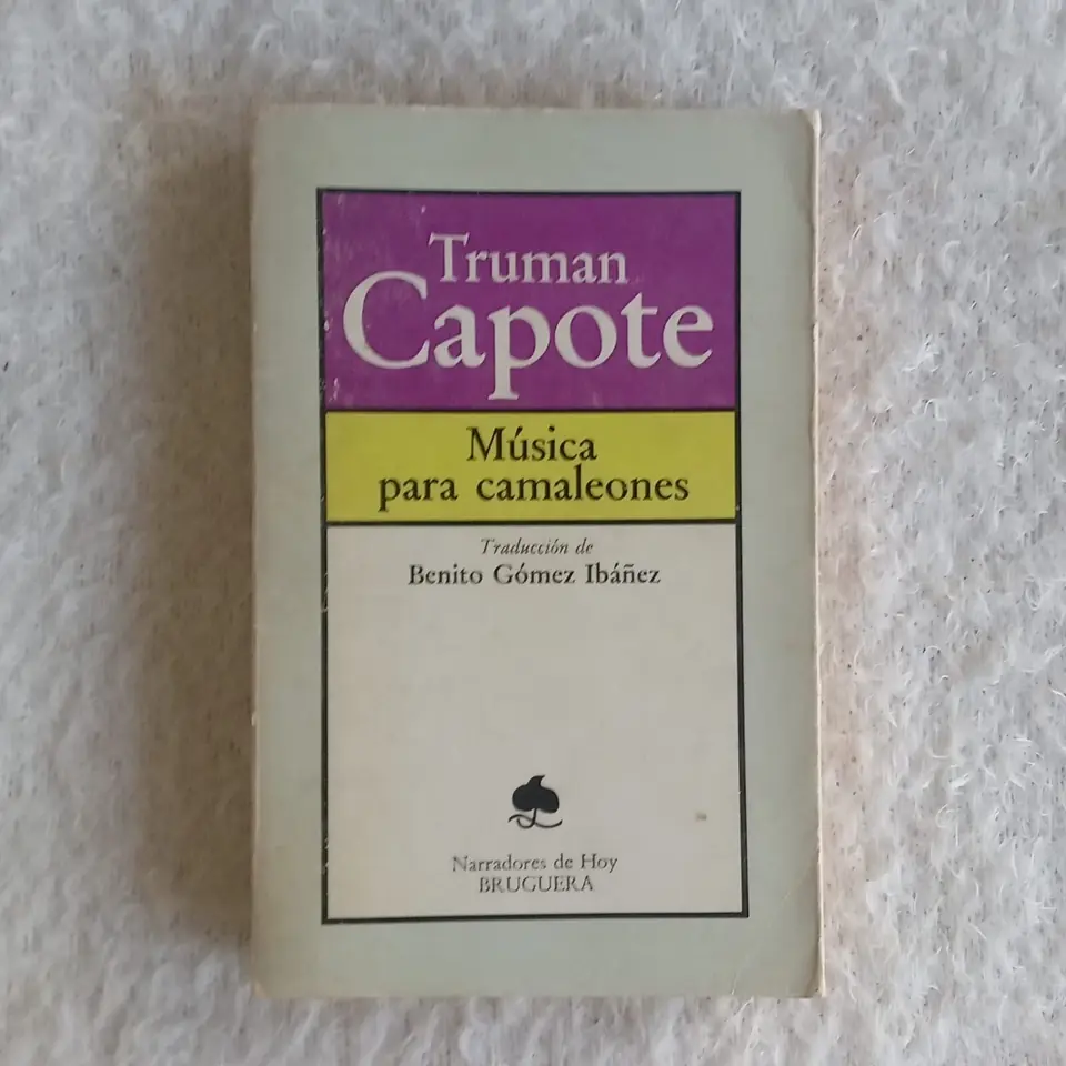 Música para camaleones. Truman Capote