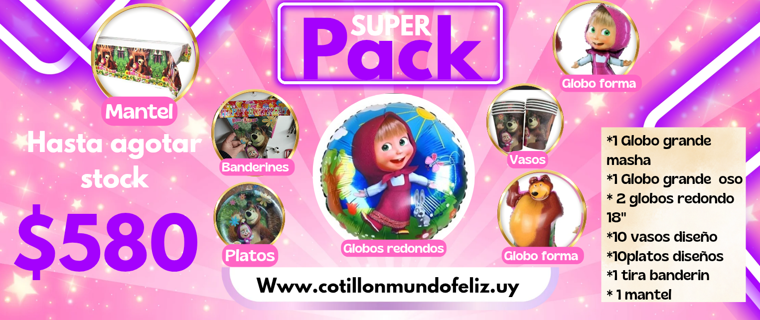 COTILLÓN MUNDO FELIZ