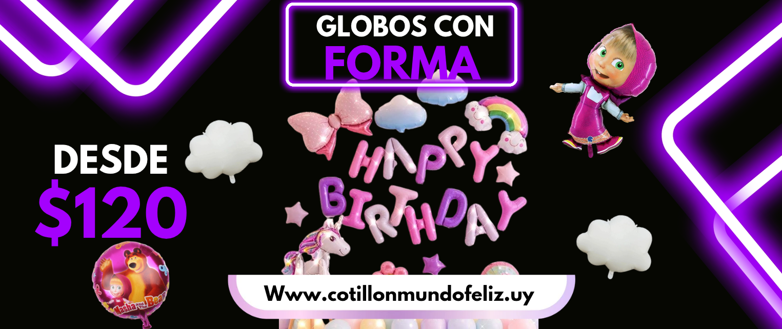 COTILLÓN MUNDO FELIZ