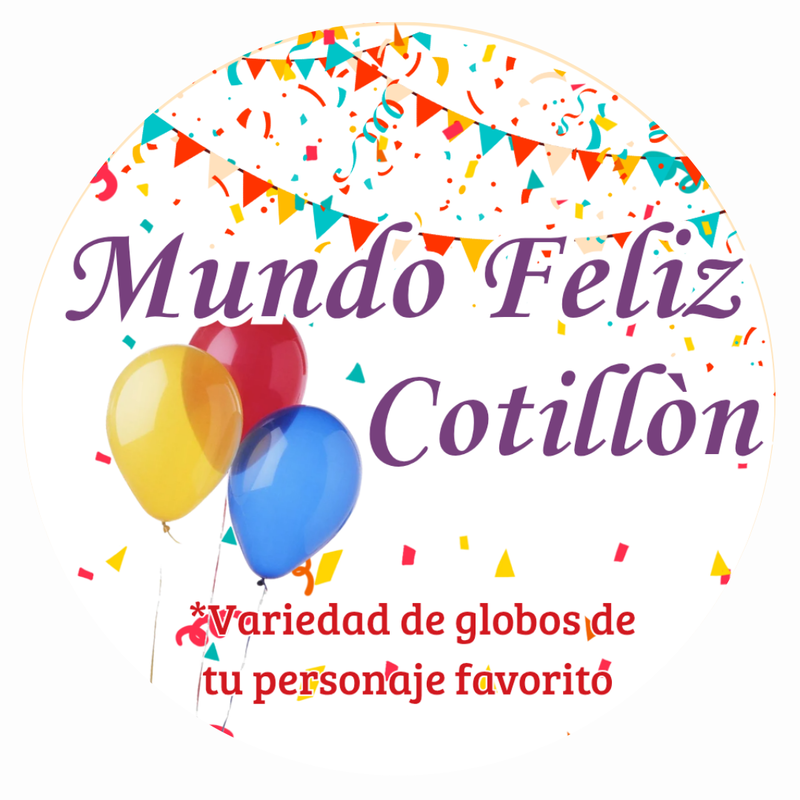 COTILLÓN MUNDO FELIZ