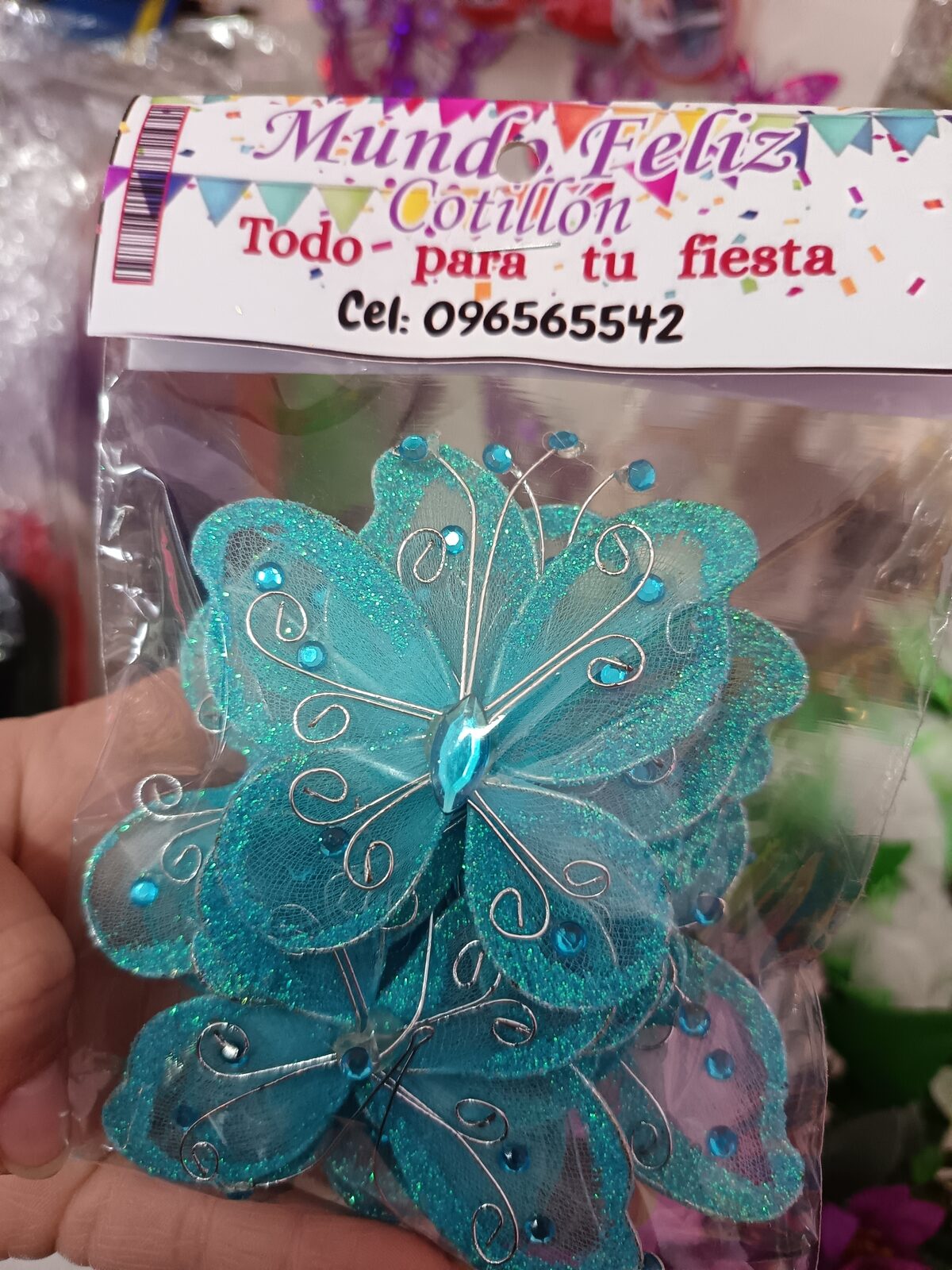 Mariposas manualidades en telas