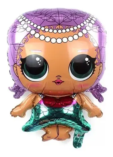 Globo muñeca lol grande
