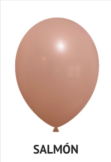 Globo Pastel salmón R12 x50