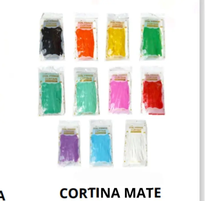 Cortina colores Mate
