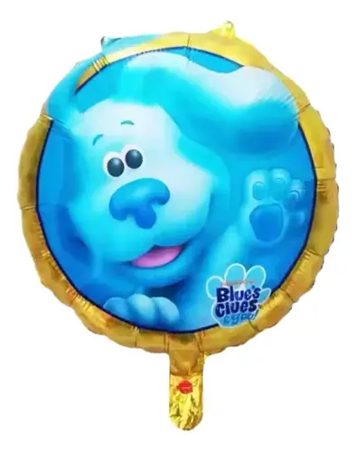 Globo redondo las pistas de  blue 18"