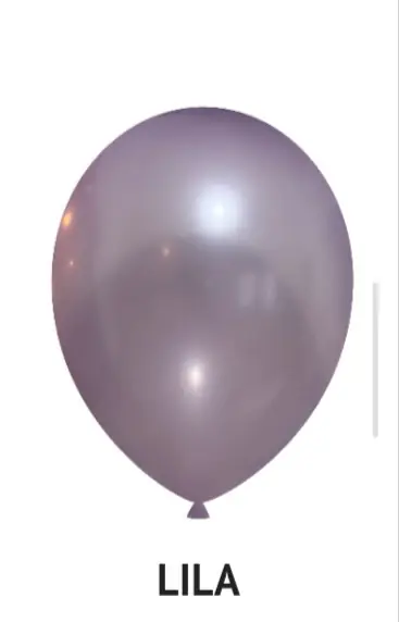 Globo Perlado R12 x 50 lila