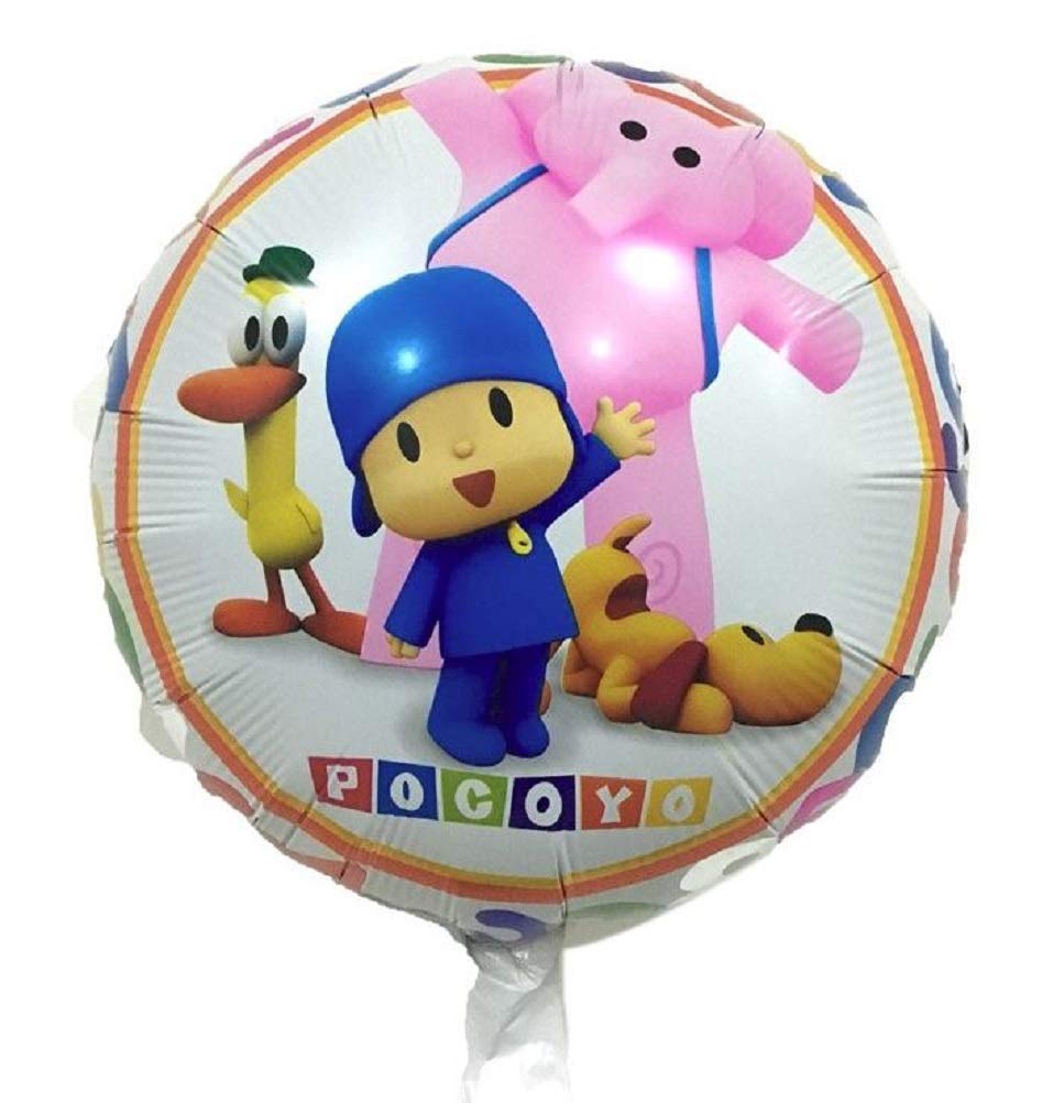 Globo redondo pocoyo 18"