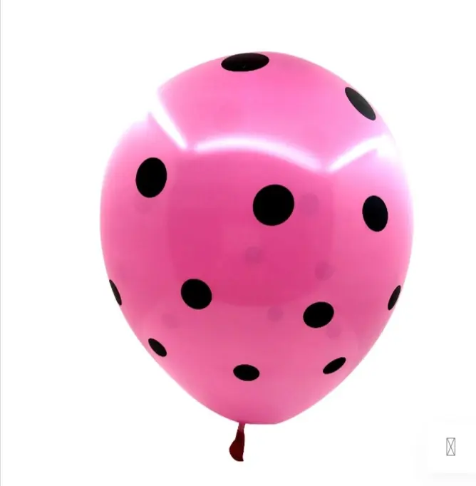 Globo lunares Fucsia x50