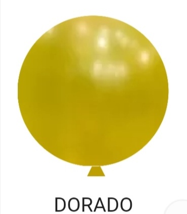 Globo R36 Perlado dorado