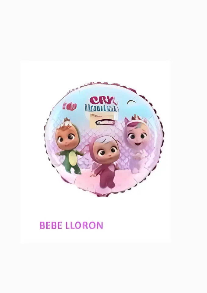 Globo redondo 18" bebe llorones
