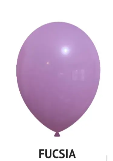 Globo Fucsia pastel R10 x 50