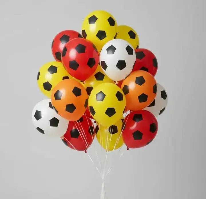 Globo pelota multicolor x50