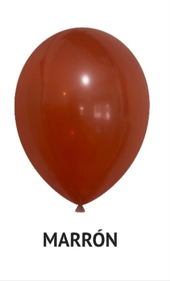 Globo marrón R10 x 50