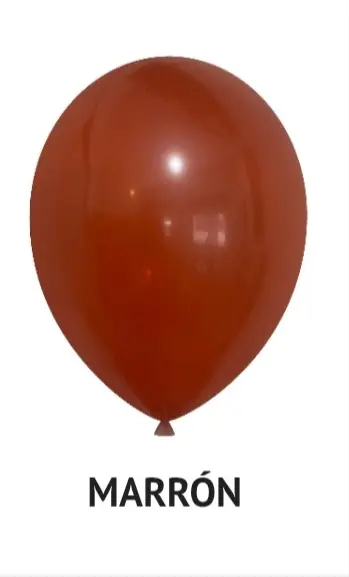Globo marrón R10 x 50