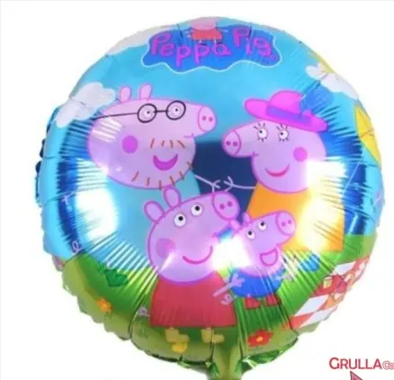 Globo redondo pepa pig